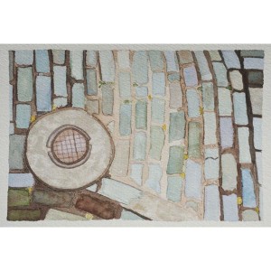 4x6, Abstract, Berkshires, Watercolor