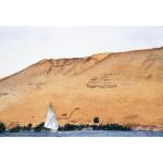 12x18, Landscape, Egypt, Watercolor