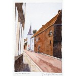 6x4, Landscape, France, Private Collection, Watercolor
