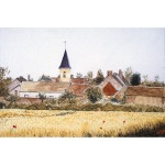 12x18, Landscape, France, Watercolor