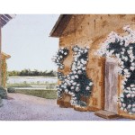 4x6, Landscape, France, Private Collection, Watercolor
