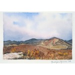 4x6, Landscape, Sicily, Watercolor