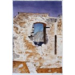 18x12, Landscape, Turkey, Private Collection, Watercolor
